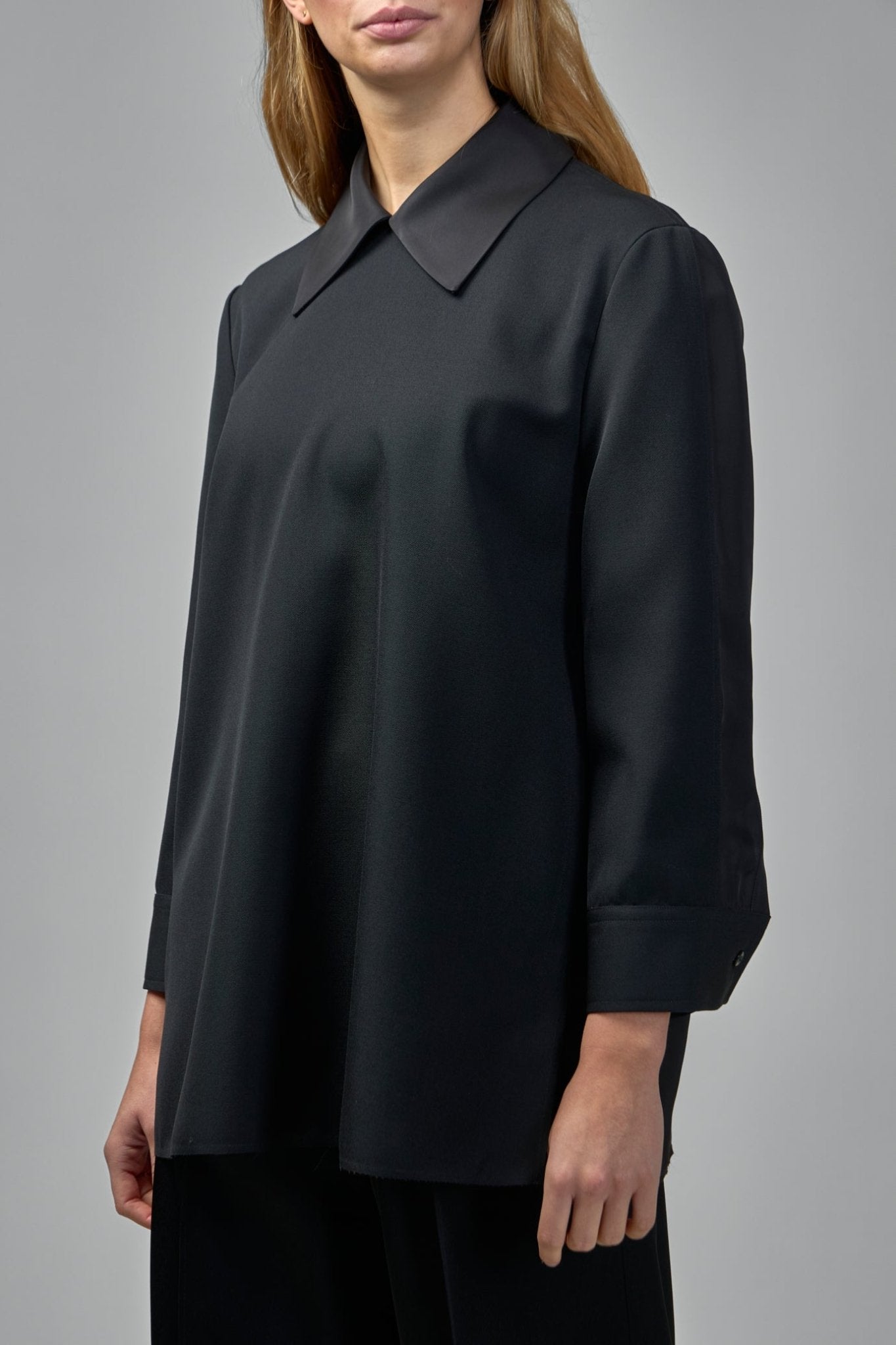 Jil Sander - Wool Top With Collar - LABELS