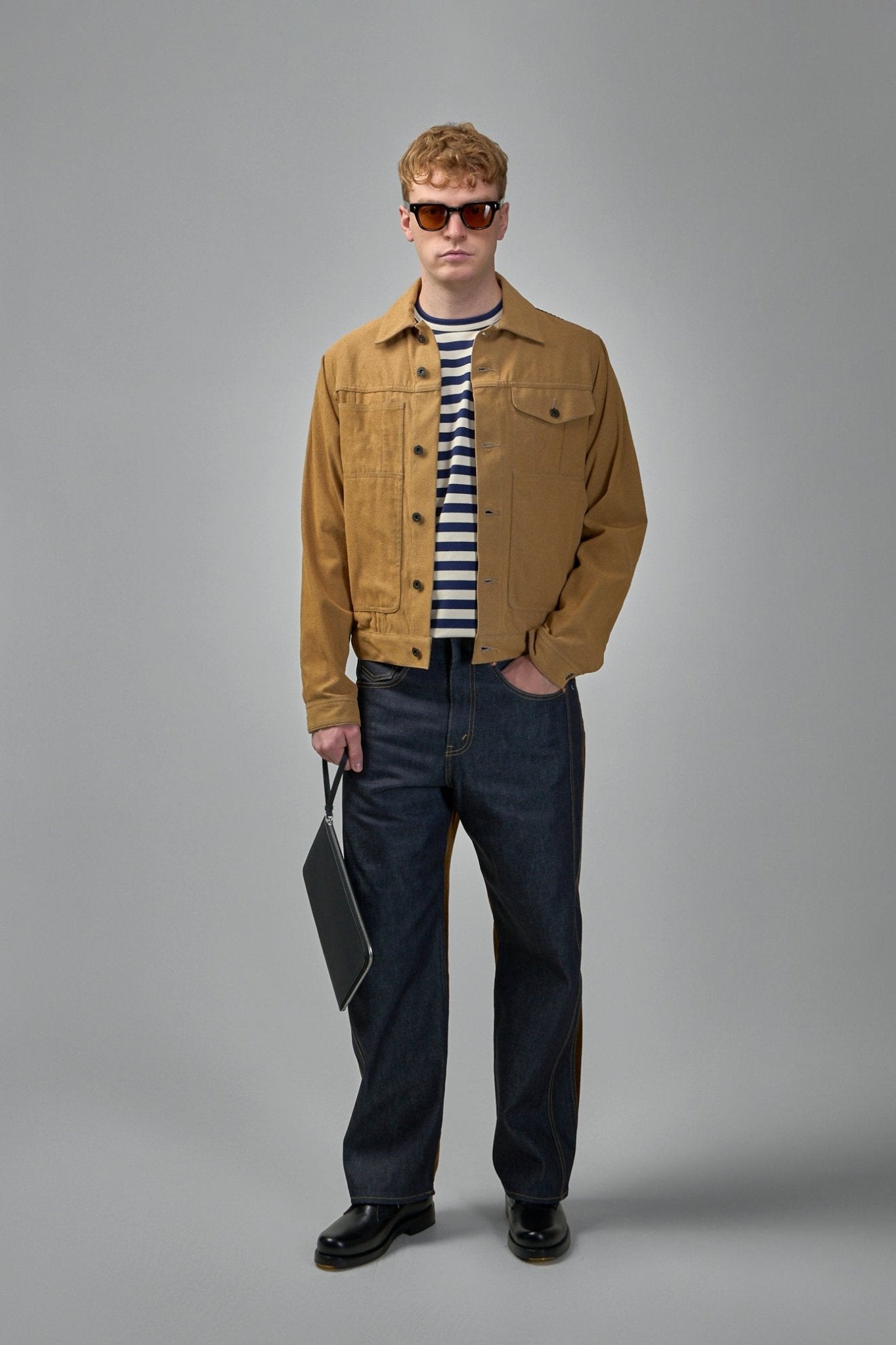 Junya Watanabe MAN Jackets - Camel Cotton Textured – LABELS