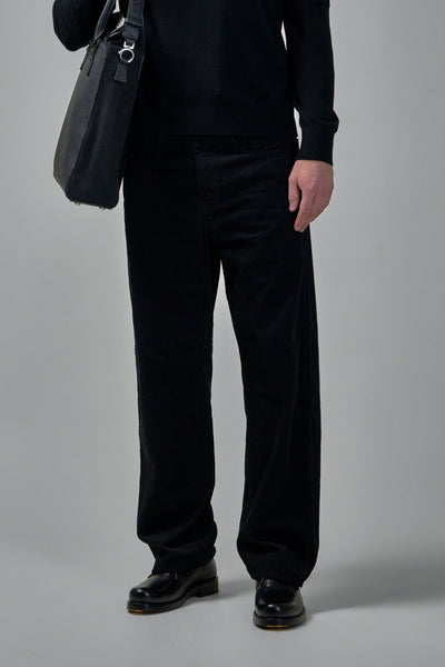 Wide-Leg Corduroy Pants