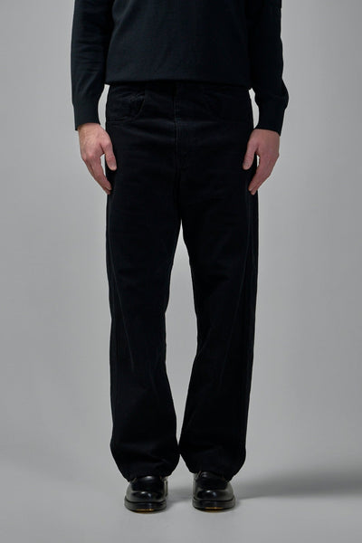 Wide-Leg Corduroy Pants