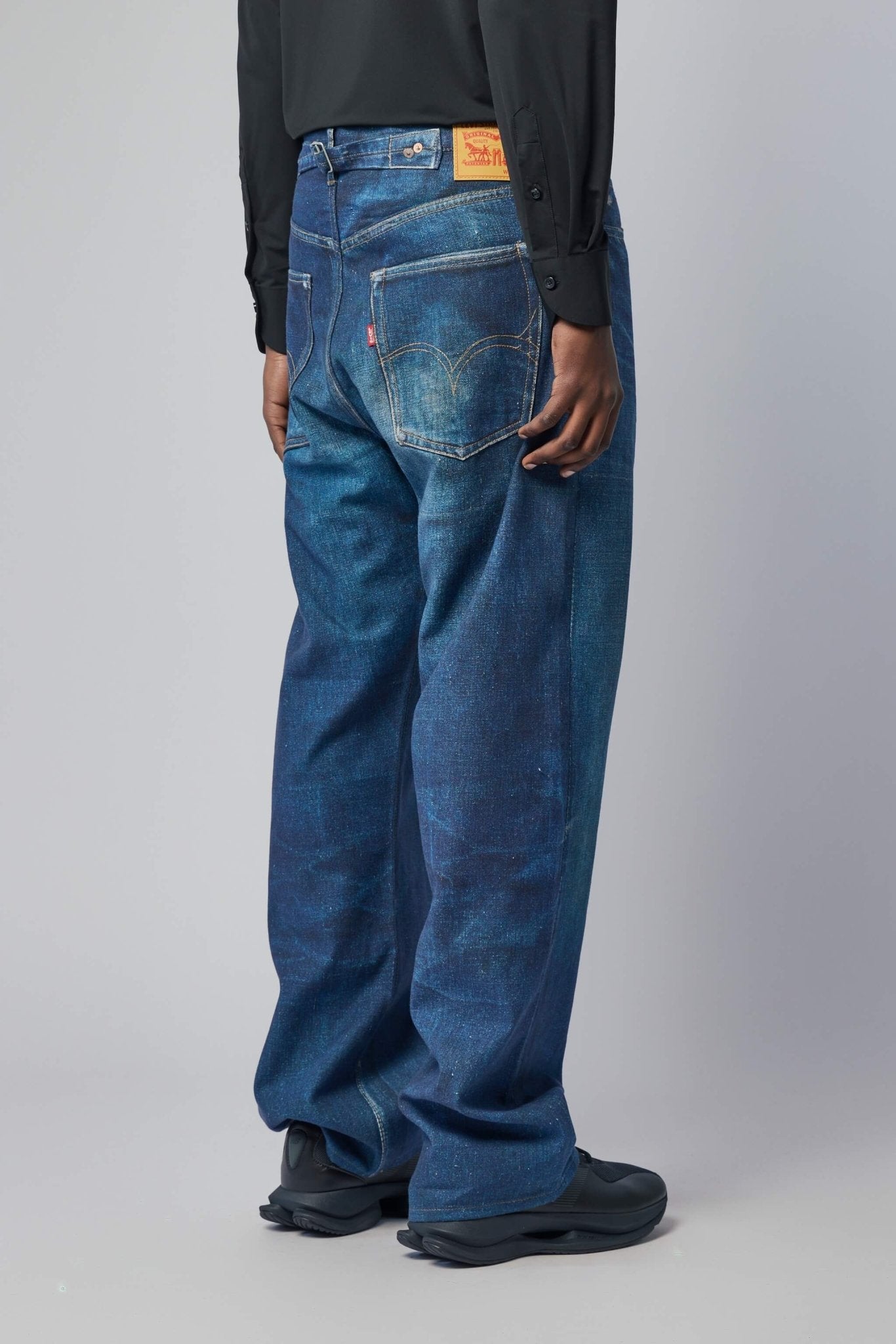 JUNYA WATANABE MAN ダークブルー ジーンズ Lサイズ Junya Watanabe MAN Wide-Leg Pants - Premium Wool – LABELS
