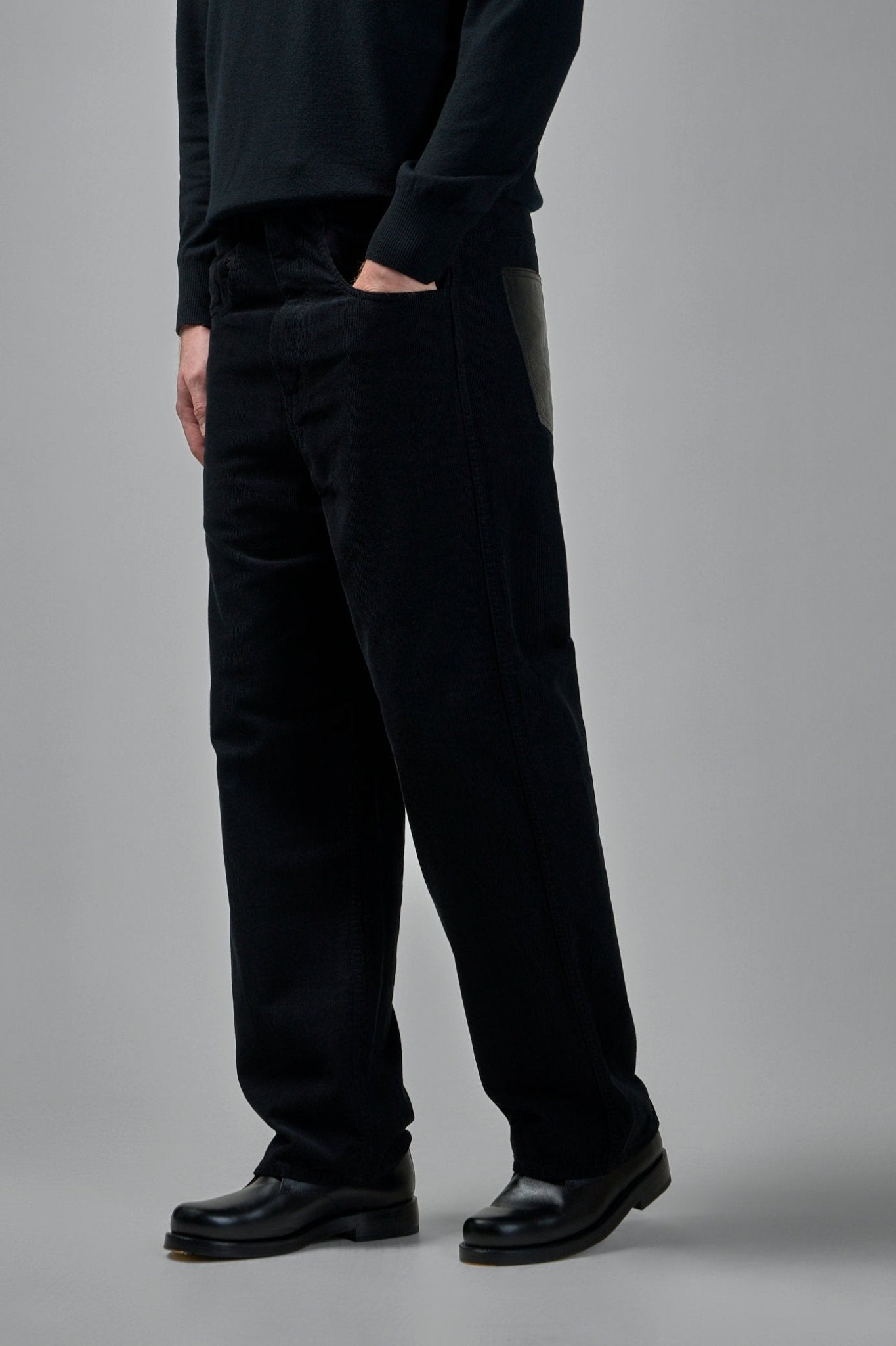 Junya Watanabe MAN Wide-Leg Pants - Black Corduroy – LABELS