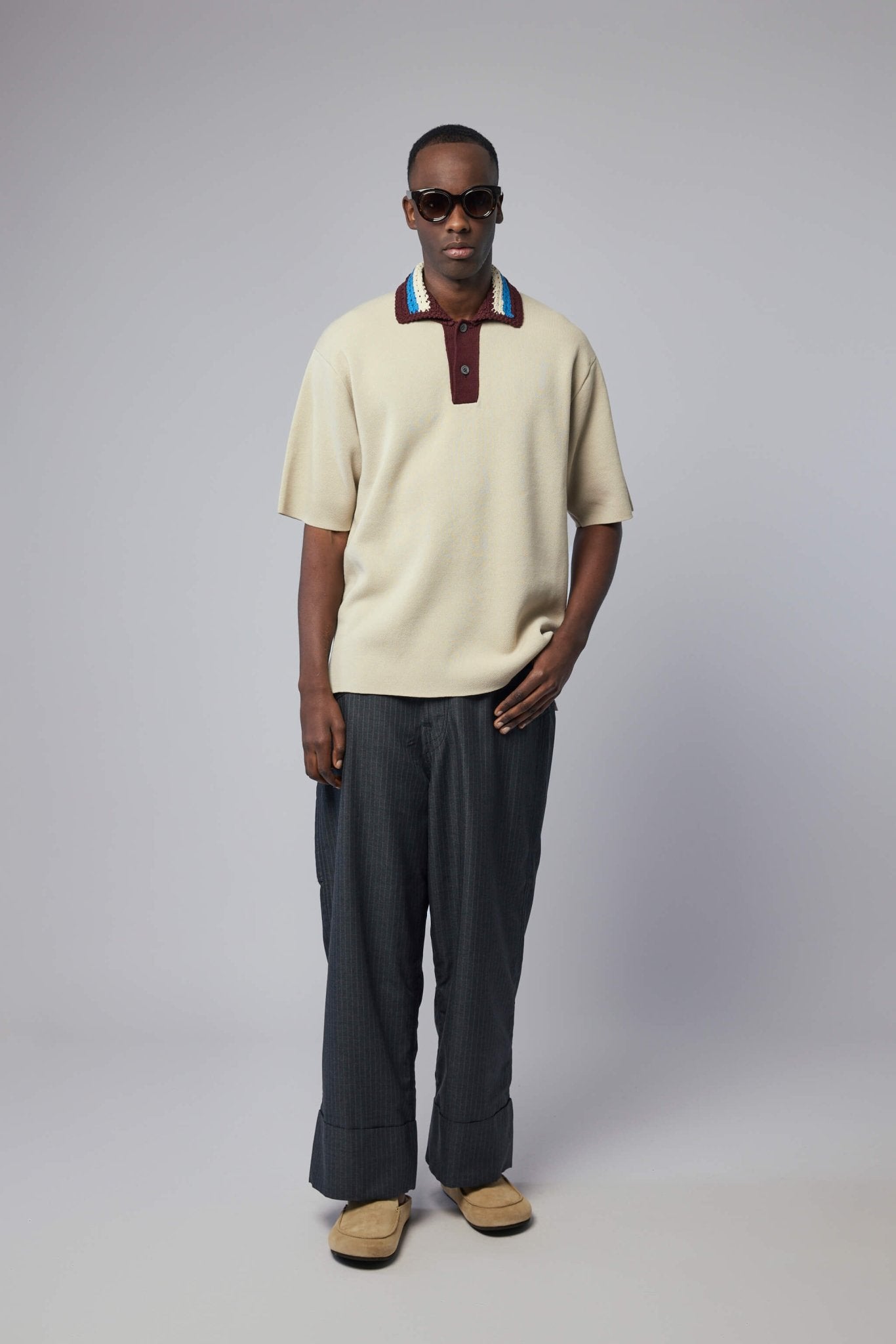 Junya Watanabe MAN Wide-Leg Pants - Pinstripe Design – LABELS
