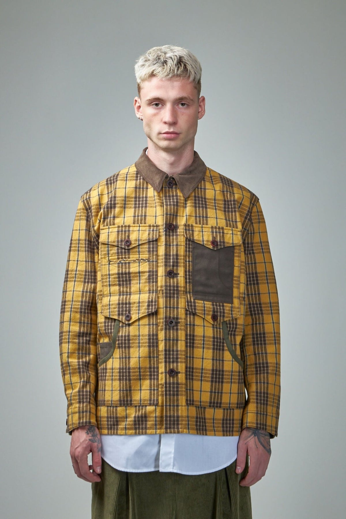 Junya Watanabe MAN - Men's Plaid - Patterned Jacket - LABELS