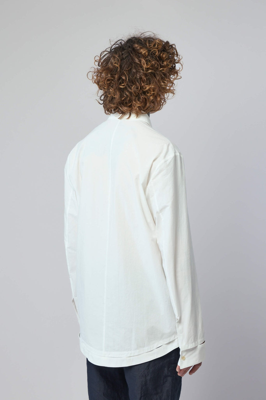 K'Ang - Men's Detachable Hand Stitched Hem Shirt - LABELS