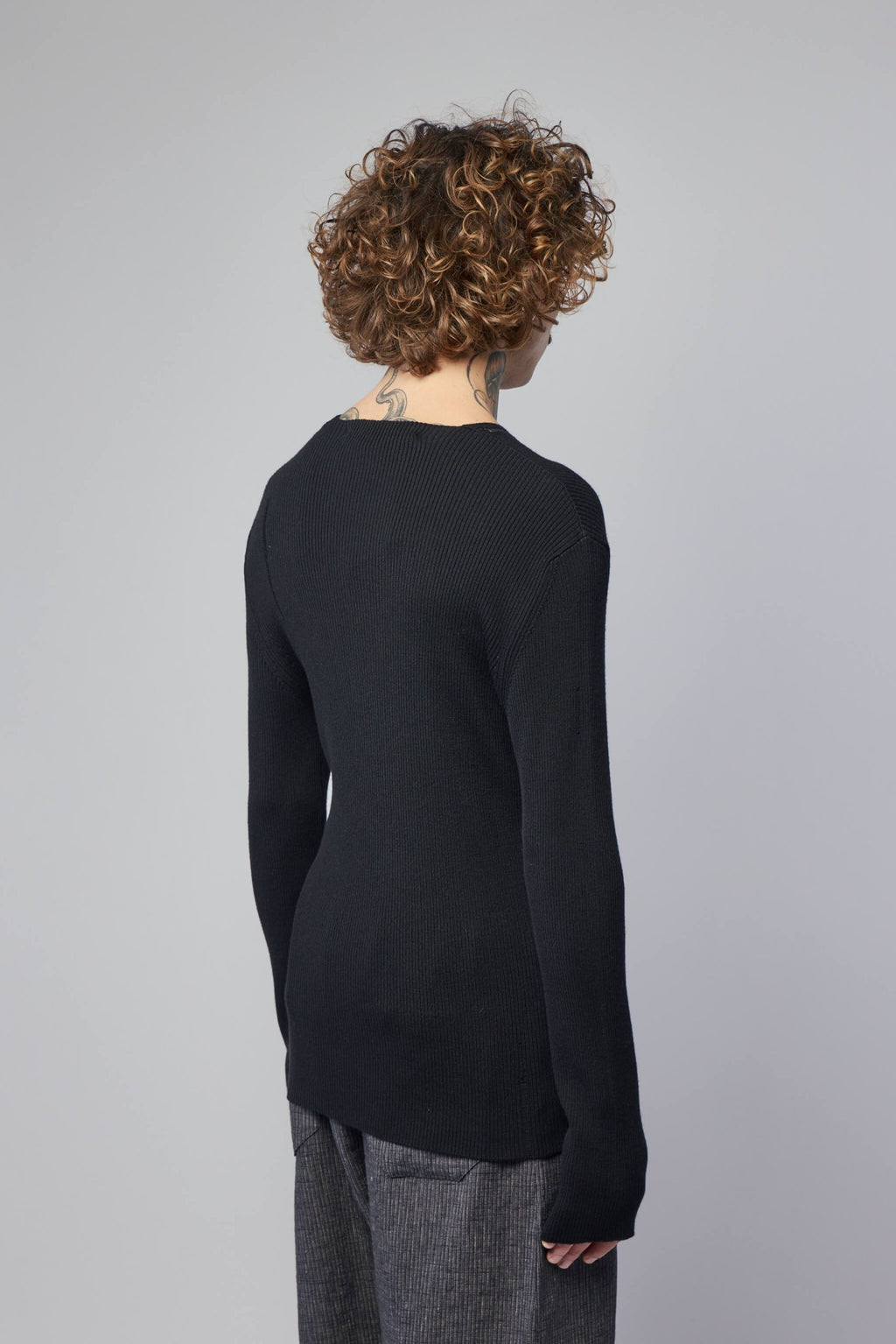 K'ANG - Mens Fitted Distressed Pullover - LABELS