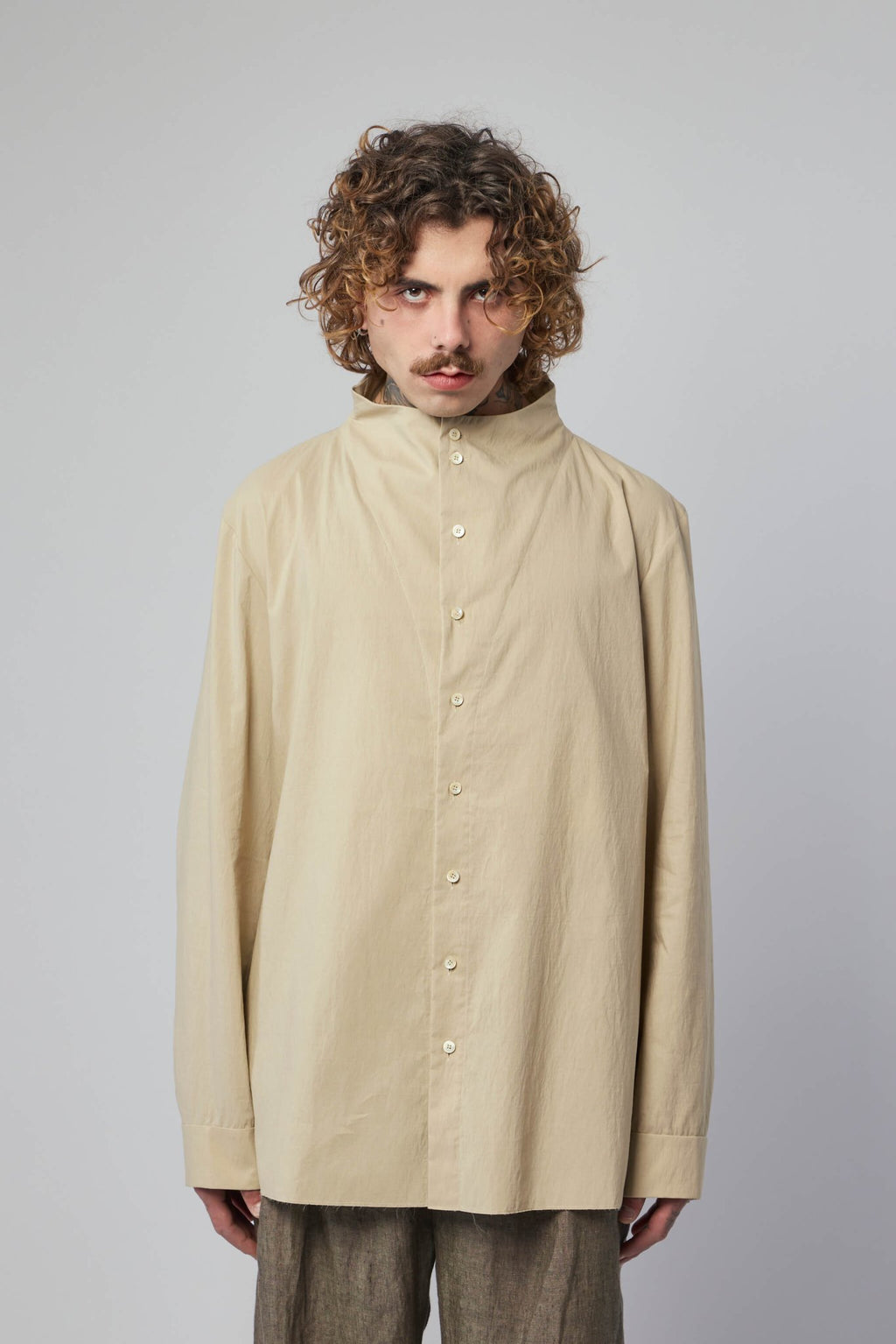 K'Ang - Men's Opened Collar Shirt - LABELS