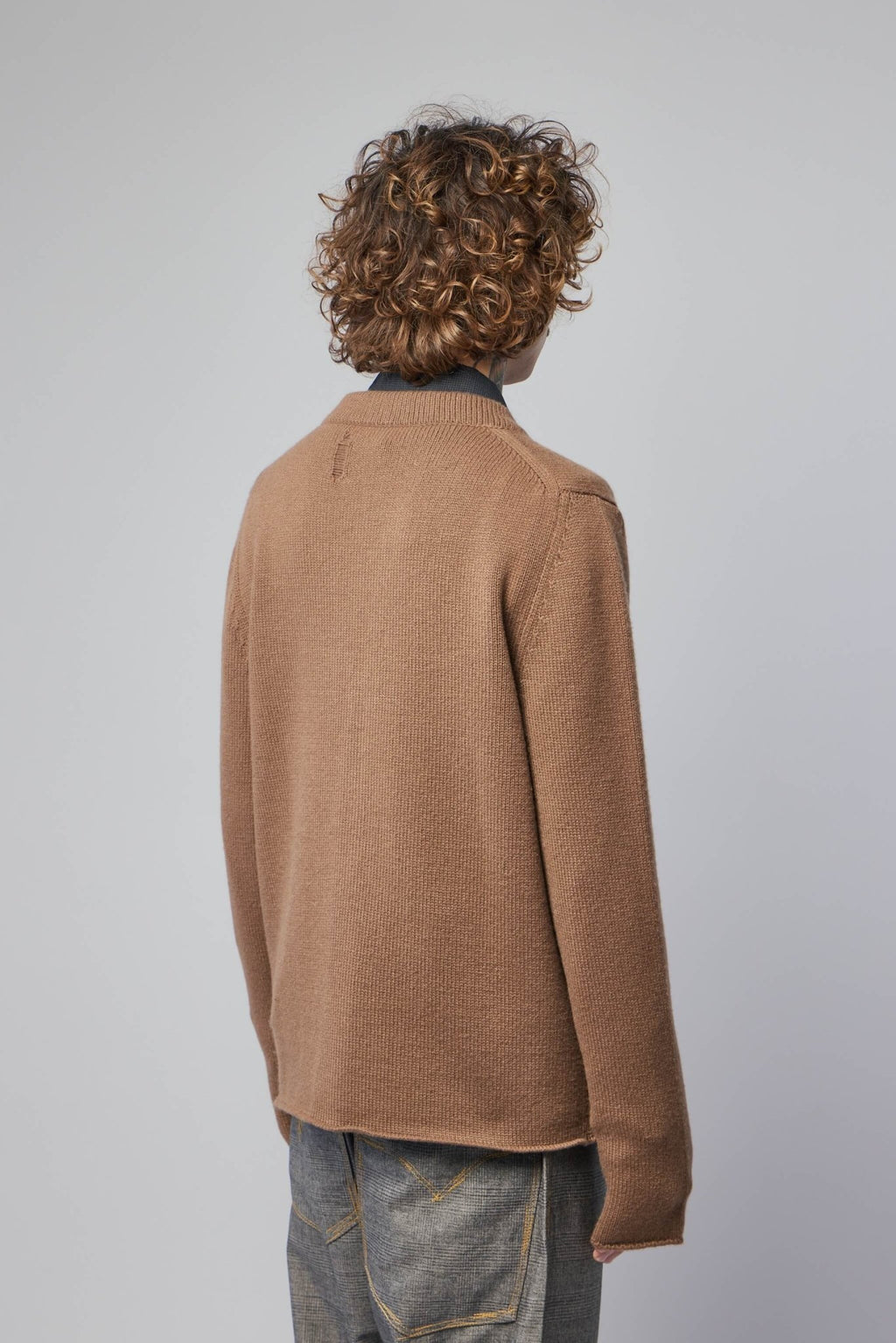 K'ANG - Unisex V - neck Distreseed Cardigan - LABELS