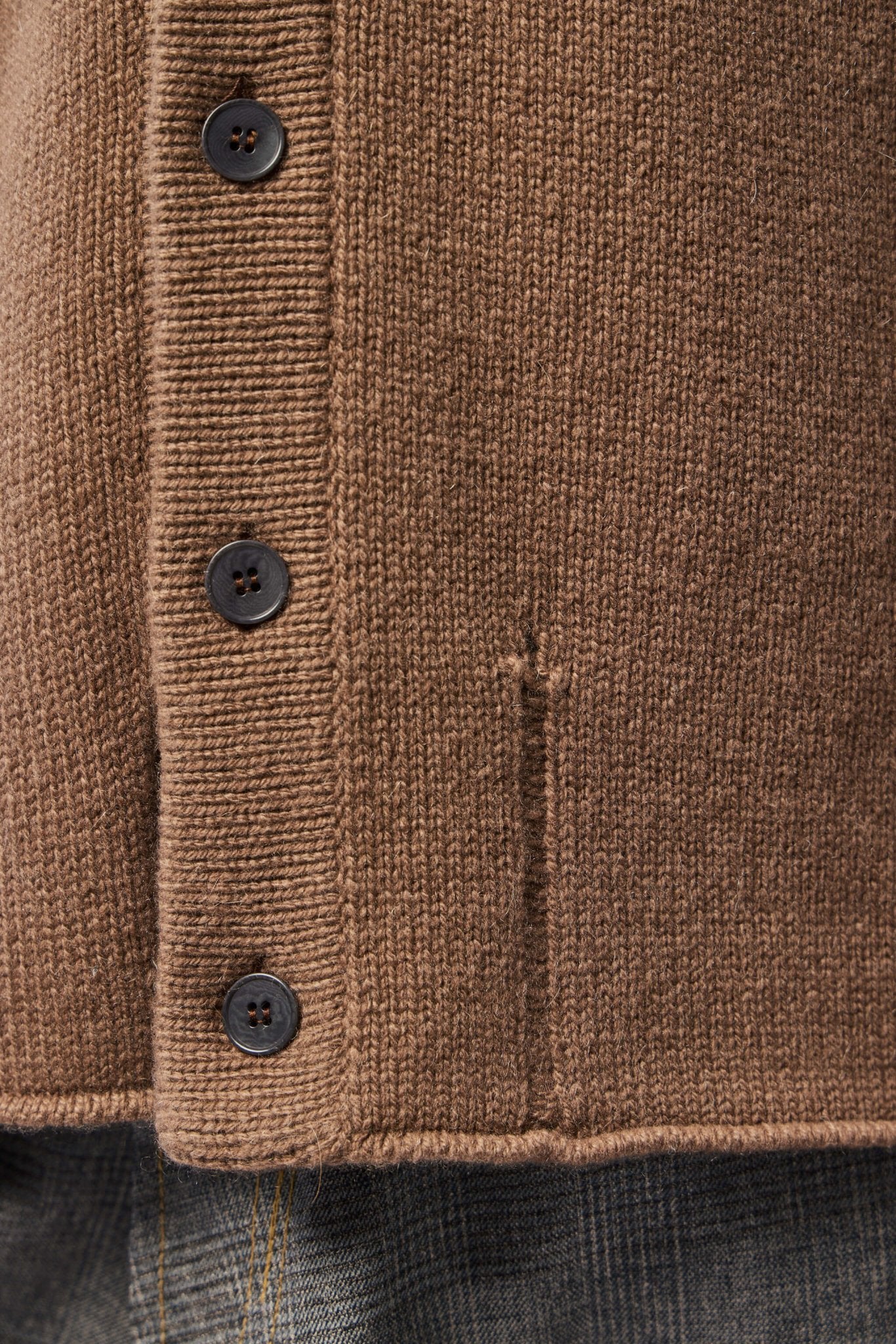 K'ANG - Unisex V - neck Distreseed Cardigan - LABELS