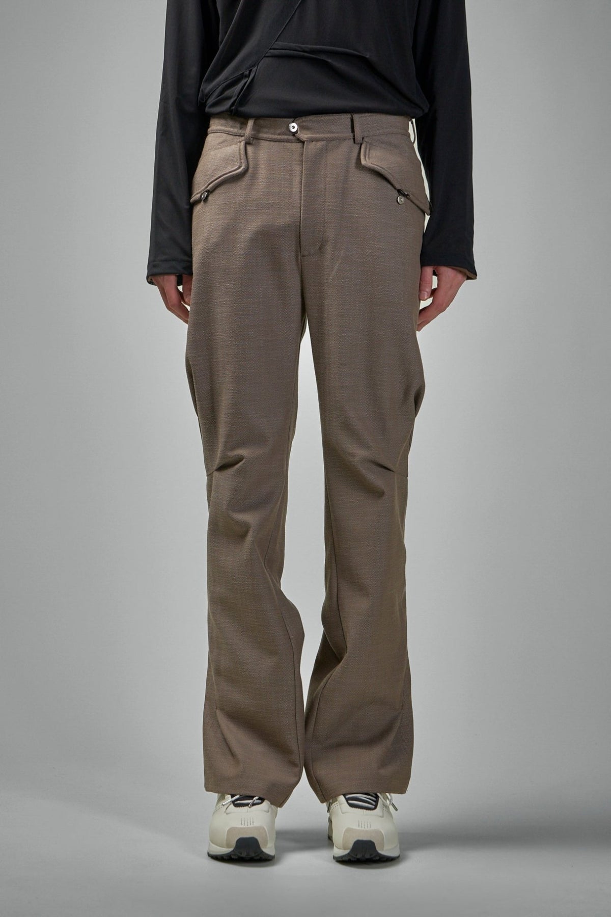 Kiko Kostadinov Straight Pants - Alec K-Dart Herringbone – LABELS