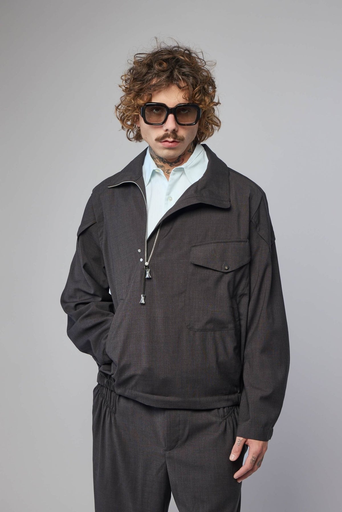 Kiko Kostadinov Jackets - Farkas Pullover Wool – LABELS