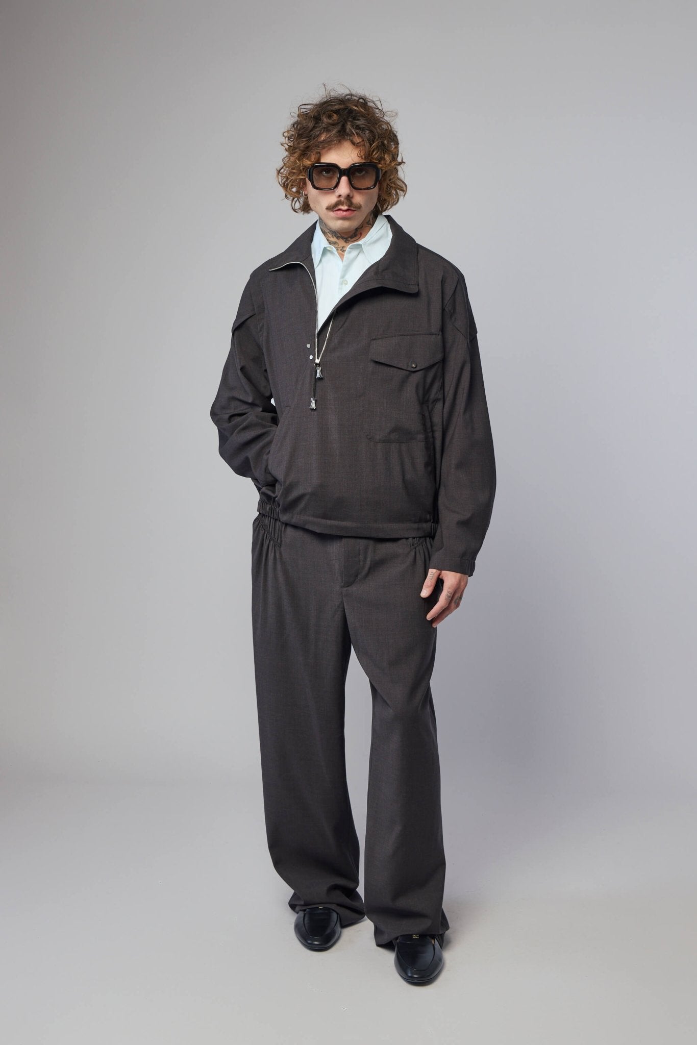Kiko Kostadinov Jackets - Farkas Pullover Wool – LABELS