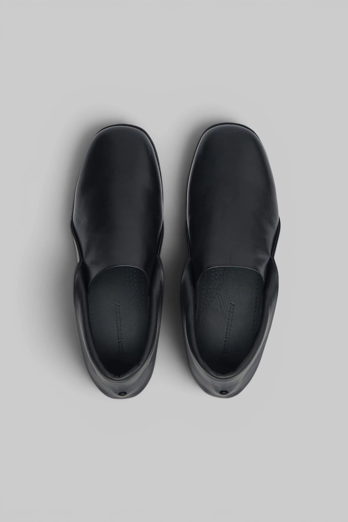 Sole view of Kiko Kostadinov Iskar Slip-on rubber sole