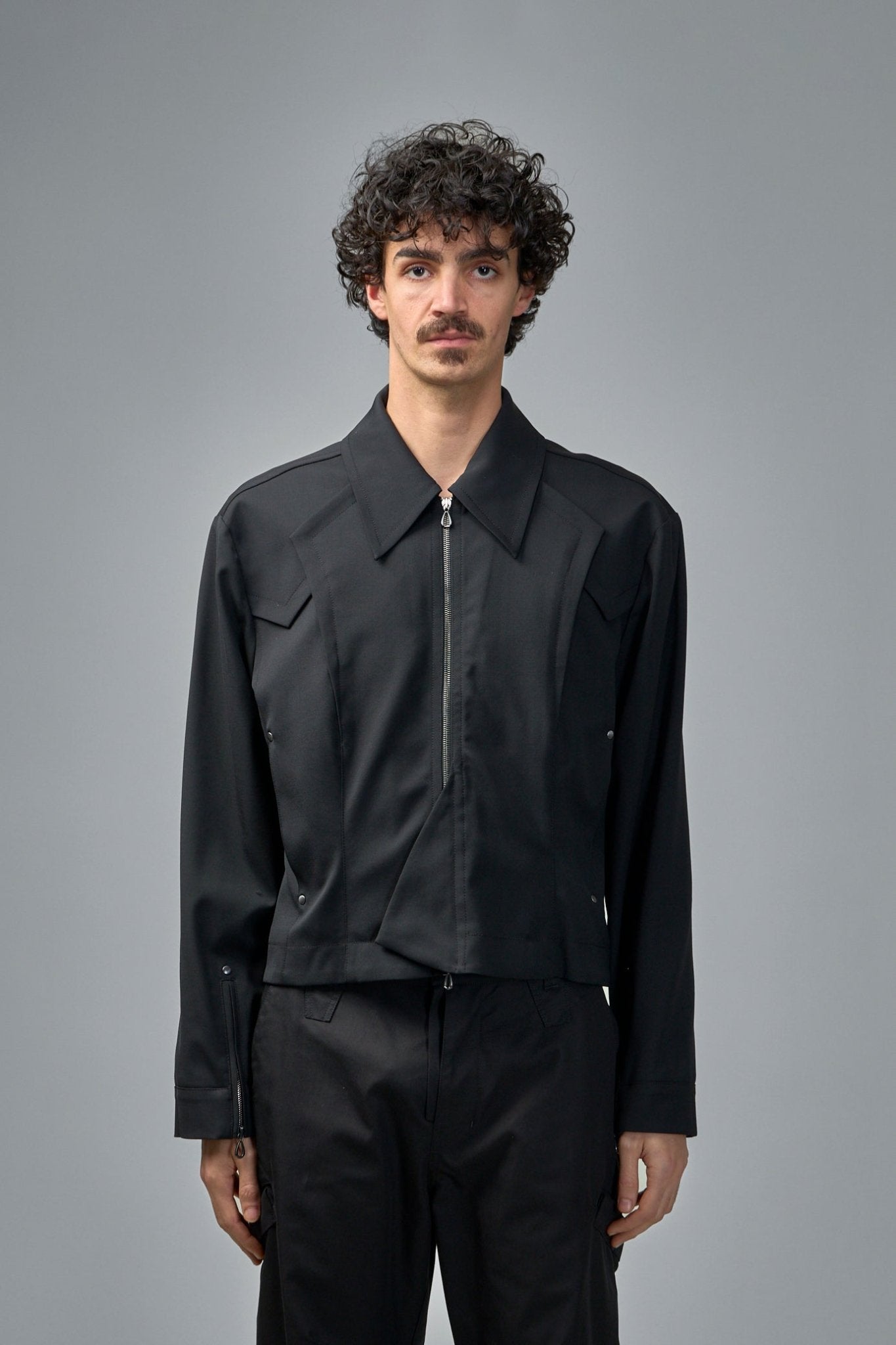 Kiko Kostadinov - Kraner Cropped Blouson - LABELS