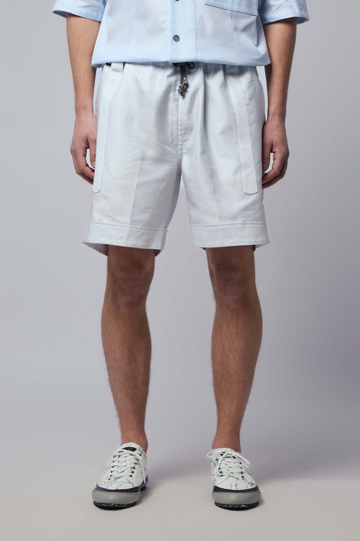 Kiko Kostadinov Shorts - Kyan Pinstripe Cotton – LABELS