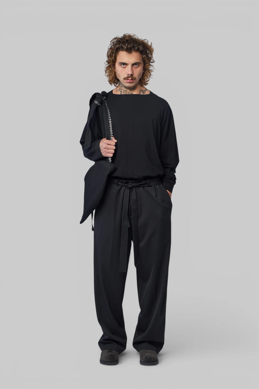 Kiko Kostadinov - Laan Gathered Trousers - LABELS