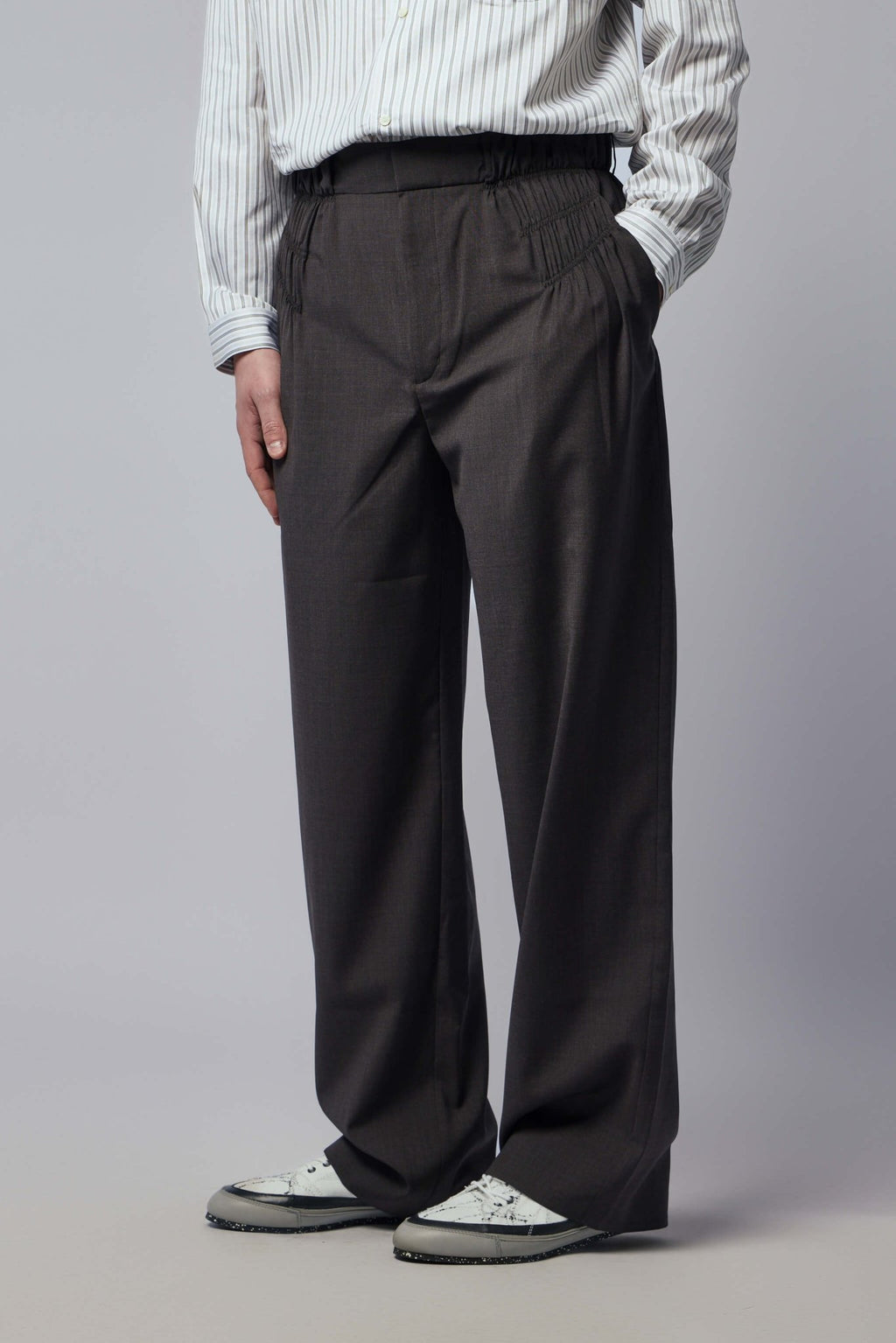 Kiko Kostadinov - Minna Gathered Trouser - LABELS