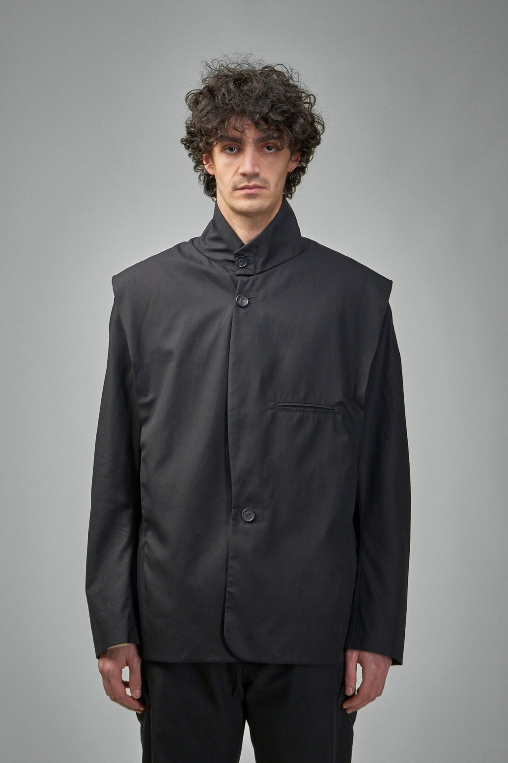 Kiko Kostadinov - Navin K - Dart Blazer Cotton Weave - LABELS