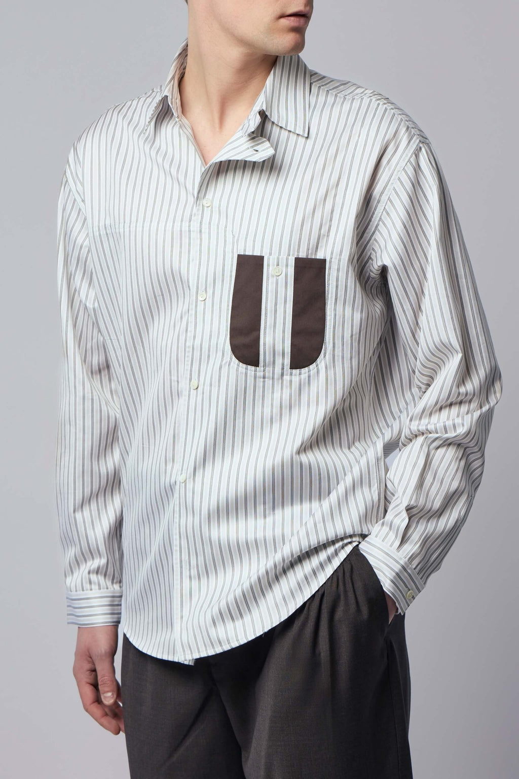 Kiko Kostadinov - Veca Panelled Shirt - LABELS