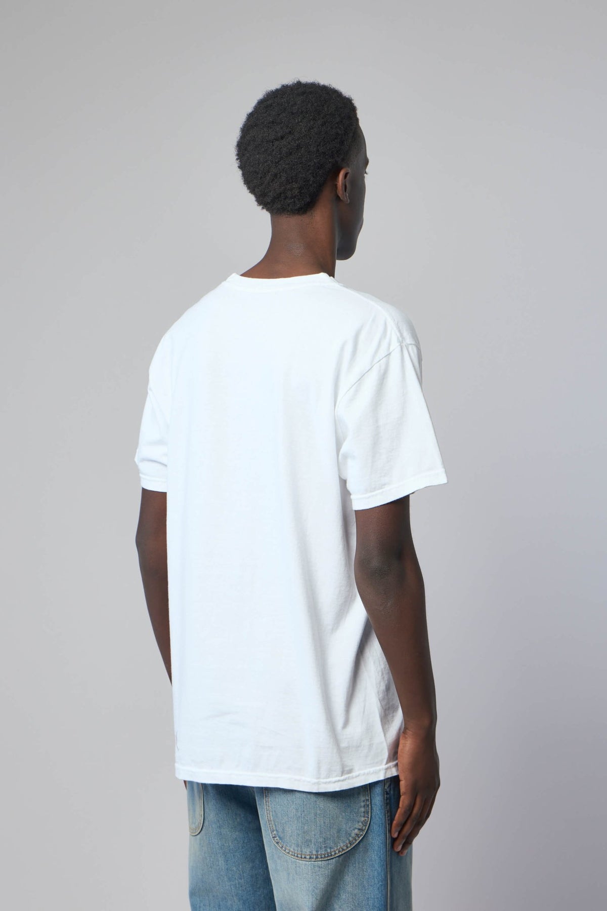 Labels X Sinclair Logo Tee flat lay showing premium cotton construction