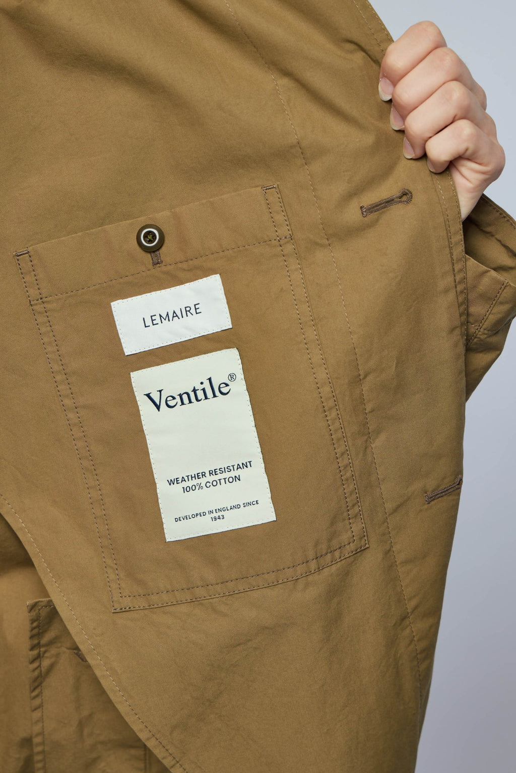 Lemaire - Car Coat - LABELS
