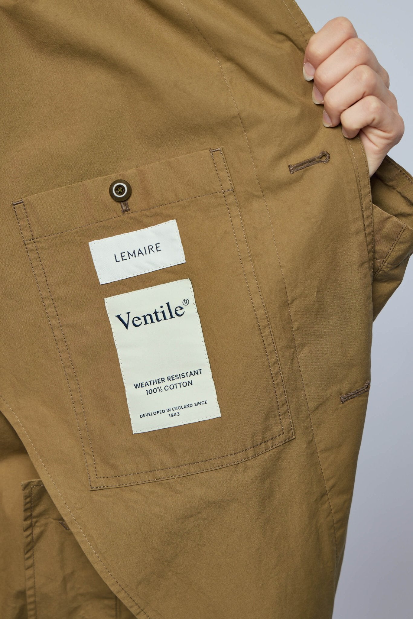 Lemaire - Car Coat - LABELS