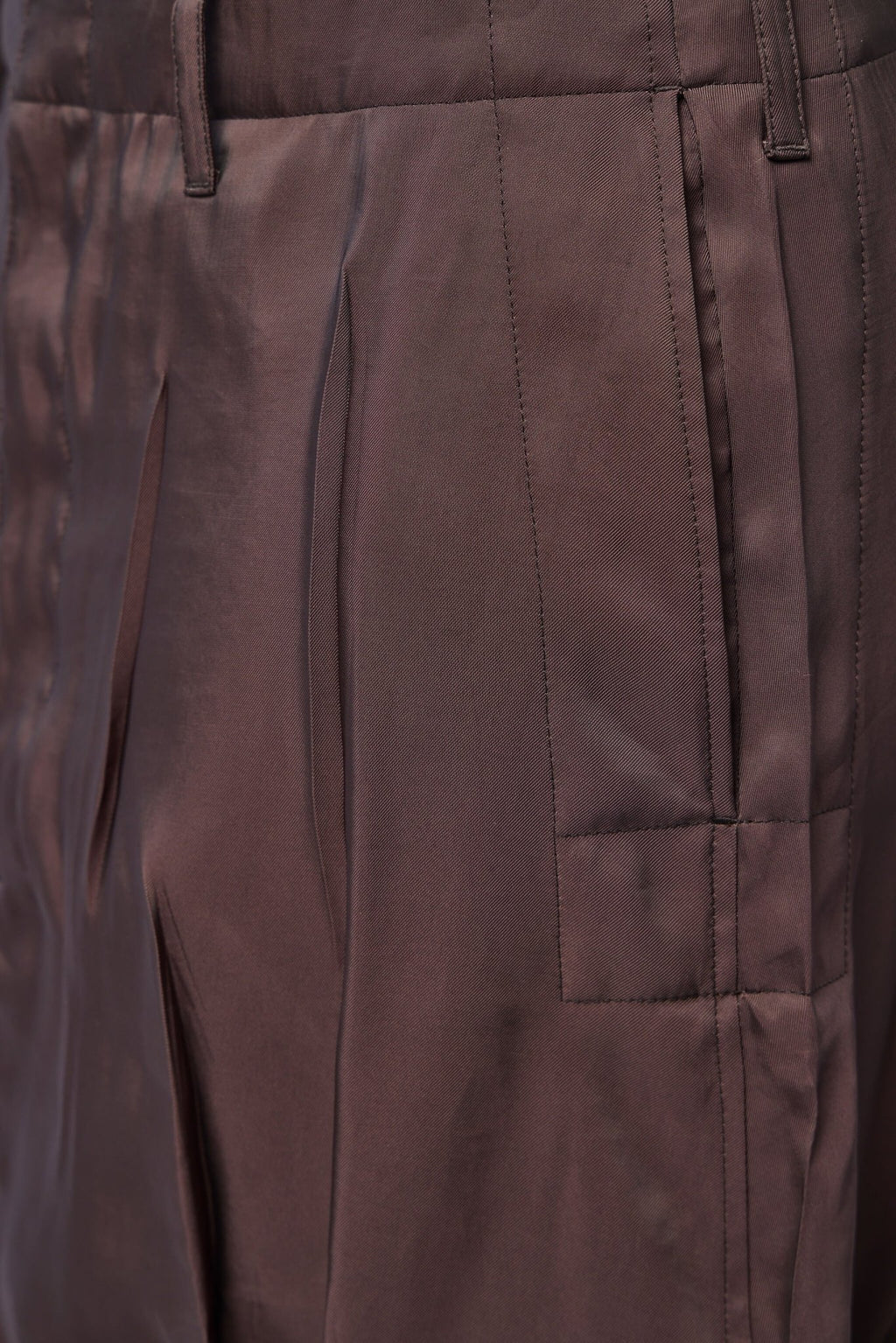 Lemaire - Creased Dropped Crotch Bermudas - LABELS