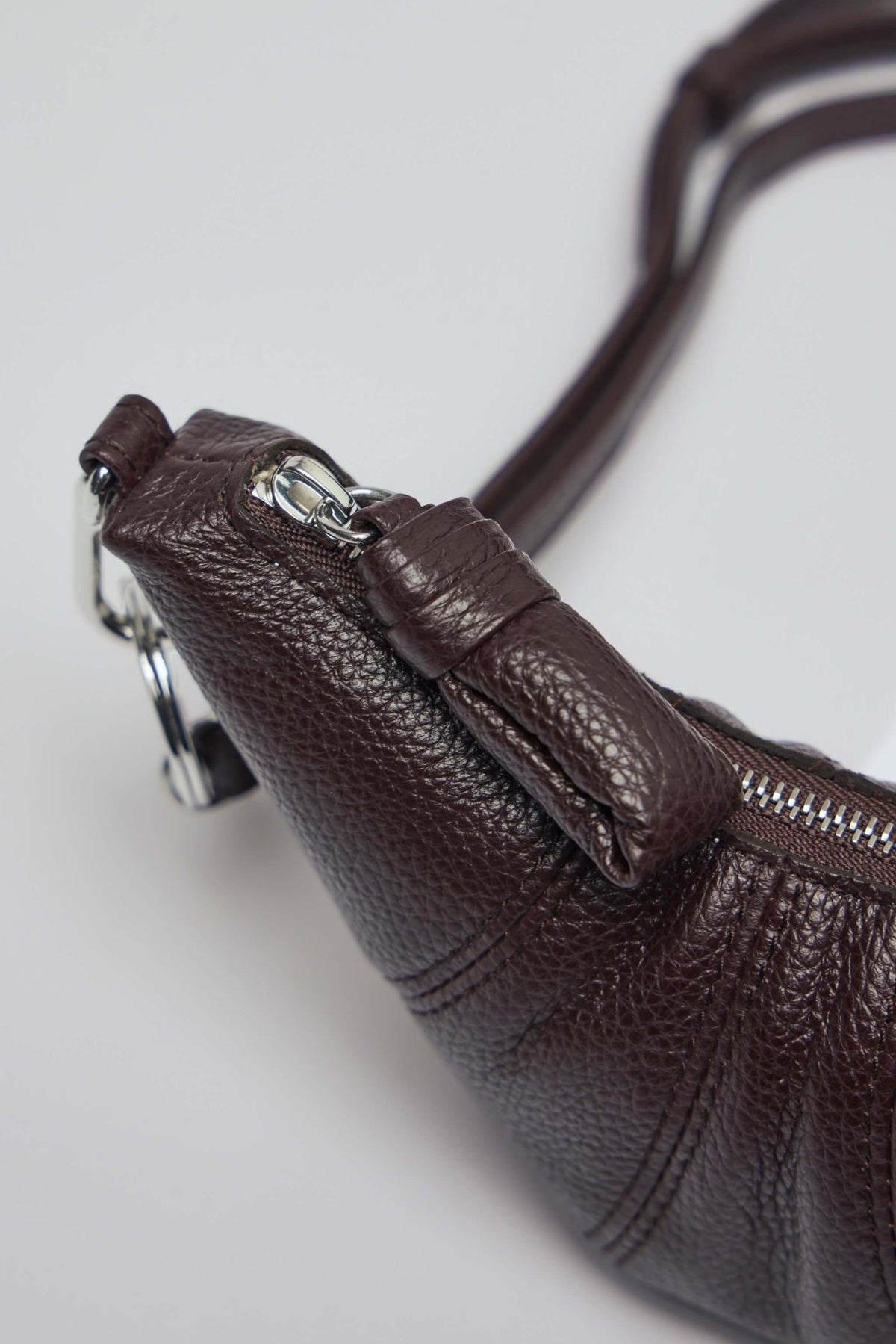 Lemaire coin purse styled as clutch without strap