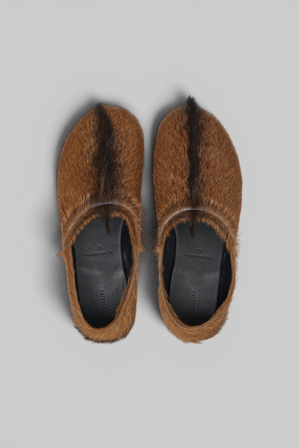 Lemaire - Hairy Slippers - LABELS