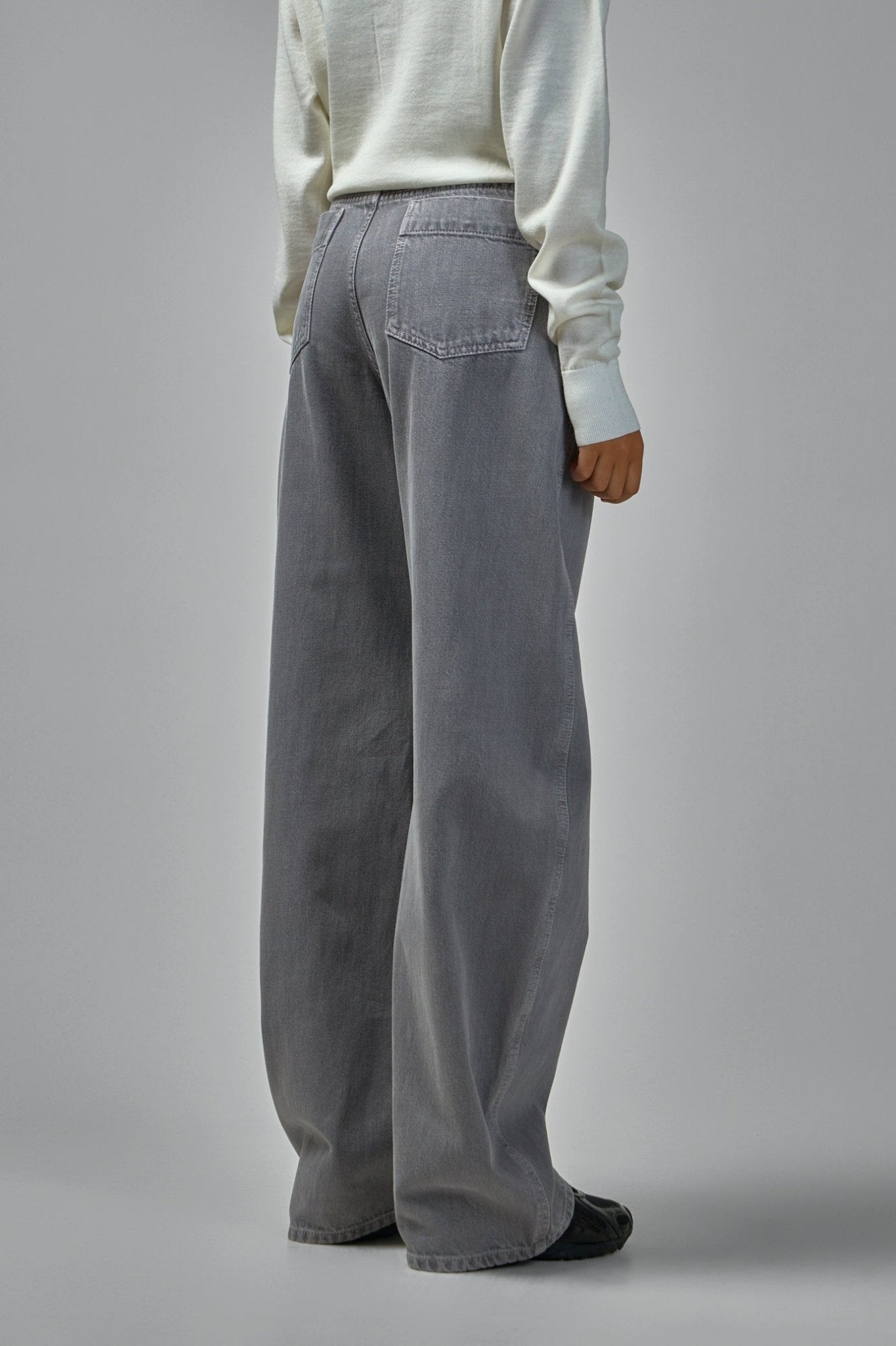 Lemaire - High Waisted Curved Pants - LABELS