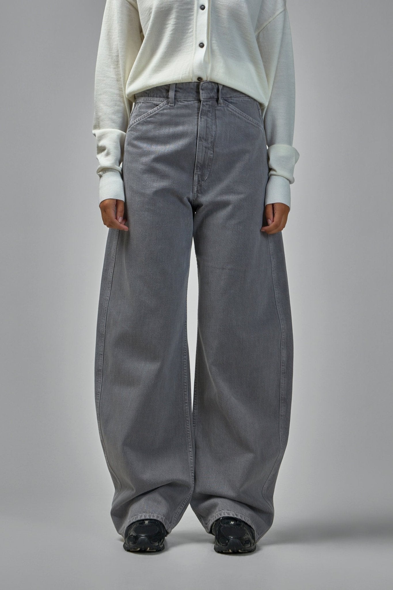 Lemaire - High Waisted Curved Pants - LABELS