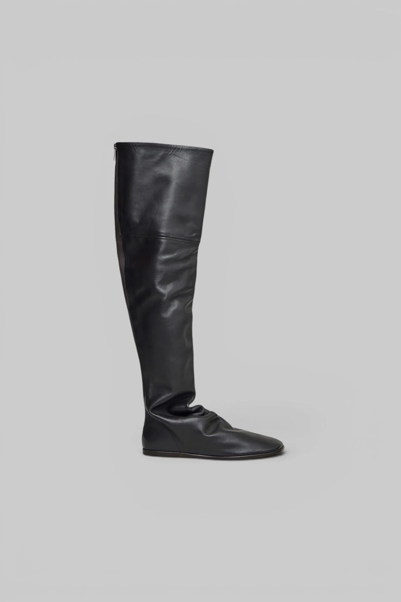 Lemaire - Knee Top Glove Flat Boots - LABELS