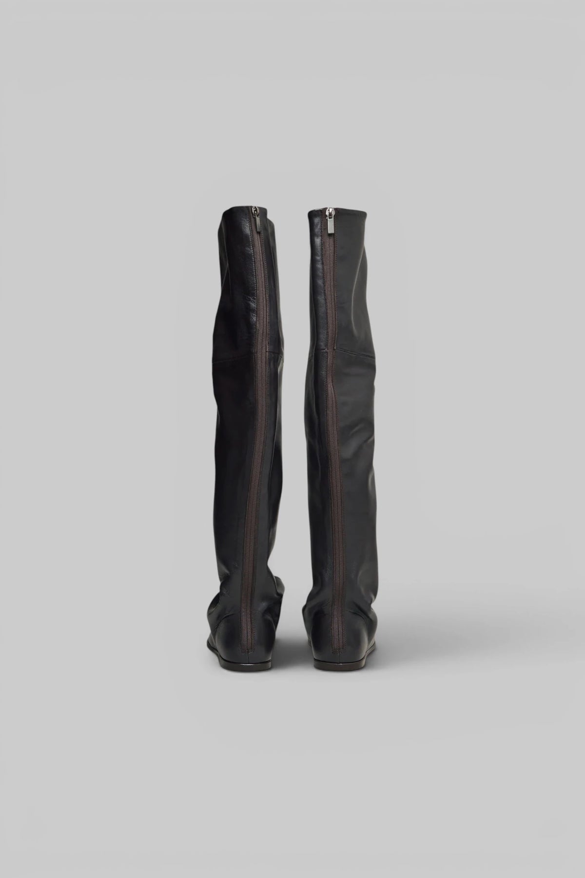 Lemaire - Knee Top Glove Flat Boots - LABELS