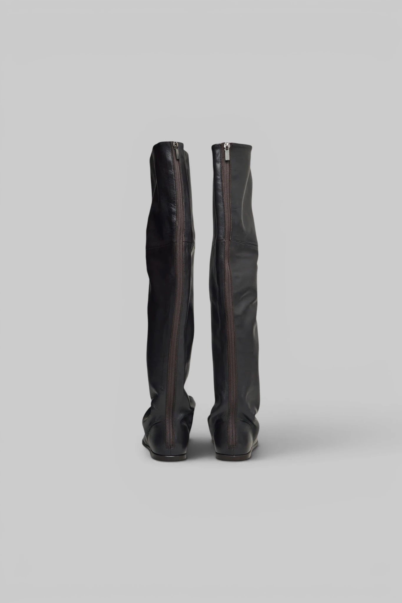 Lemaire - Knee Top Glove Flat Boots - LABELS