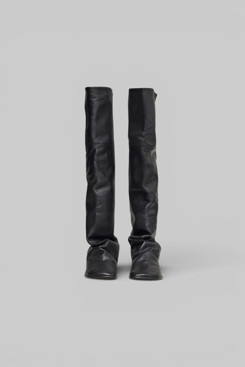 Lemaire - Knee Top Glove Flat Boots - LABELS
