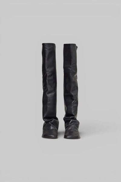 Knee Top Glove Flat Boots