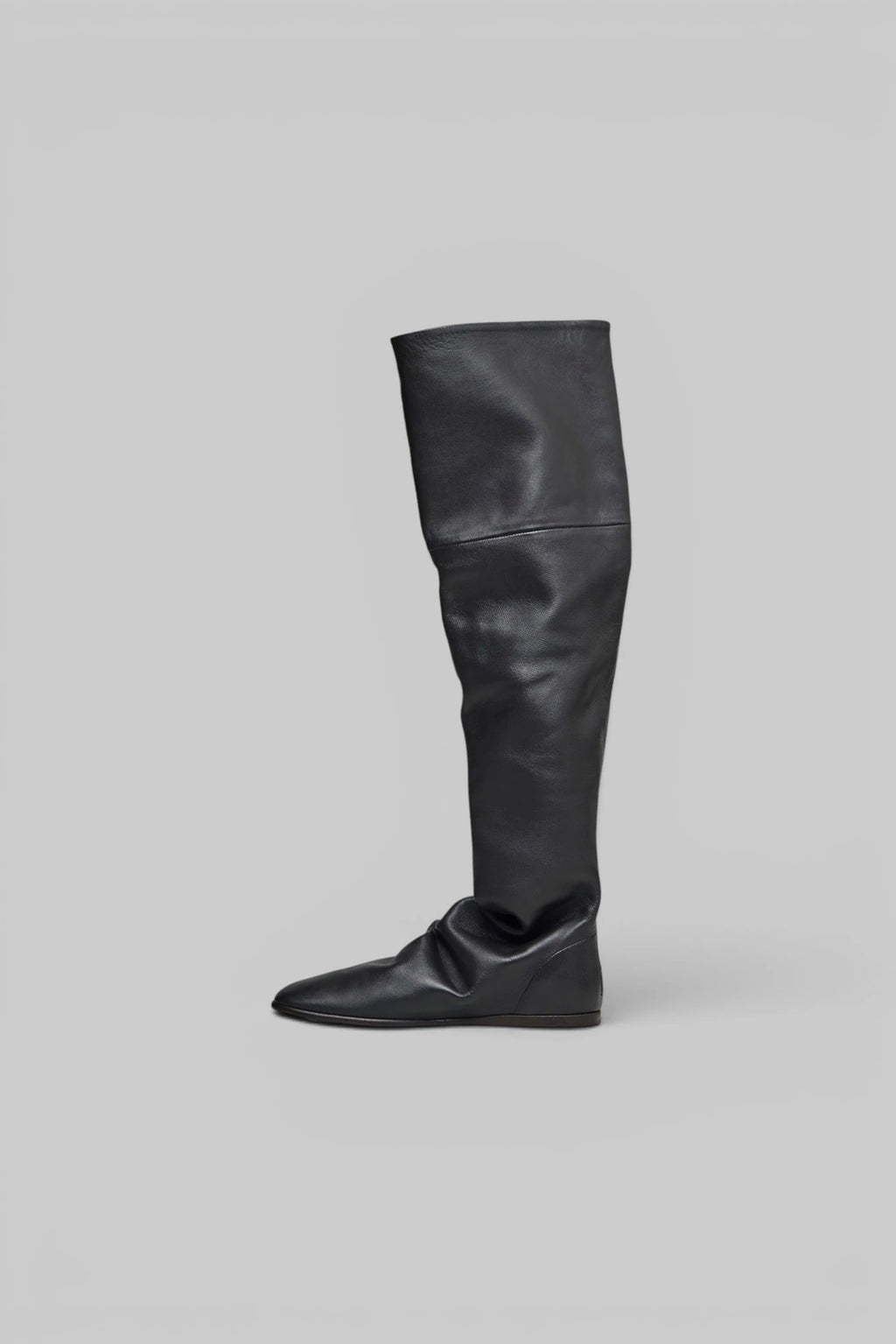 Lemaire - Knee Top Glove Flat Boots - LABELS