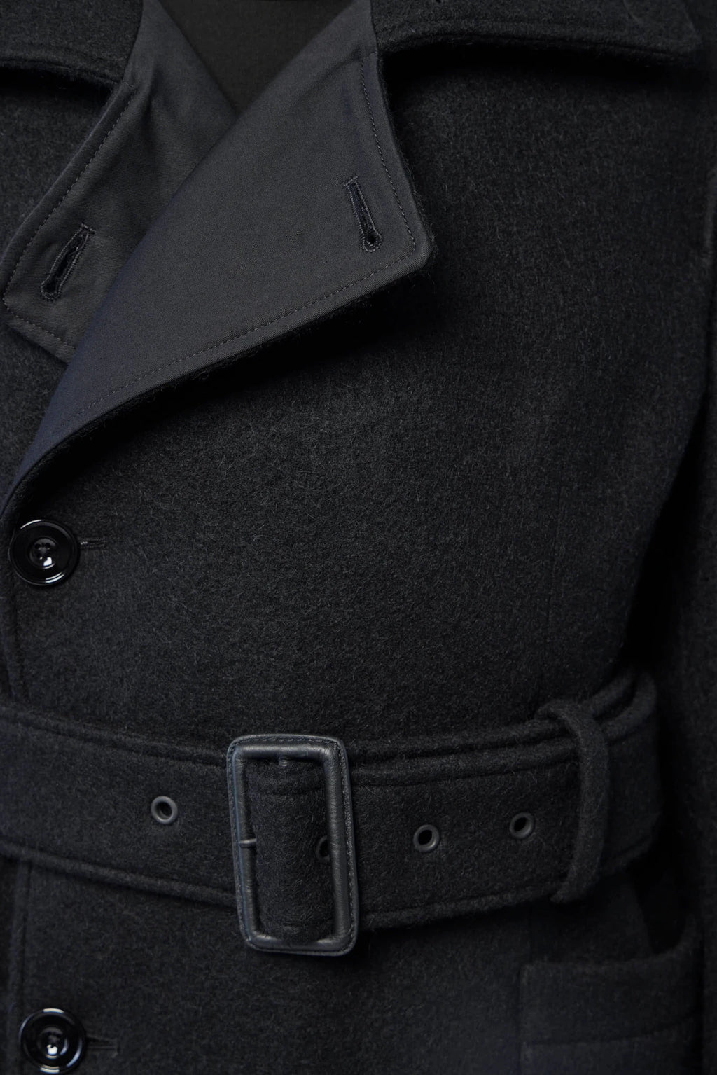 Lemaire - Shaped Wrap Coat - LABELS