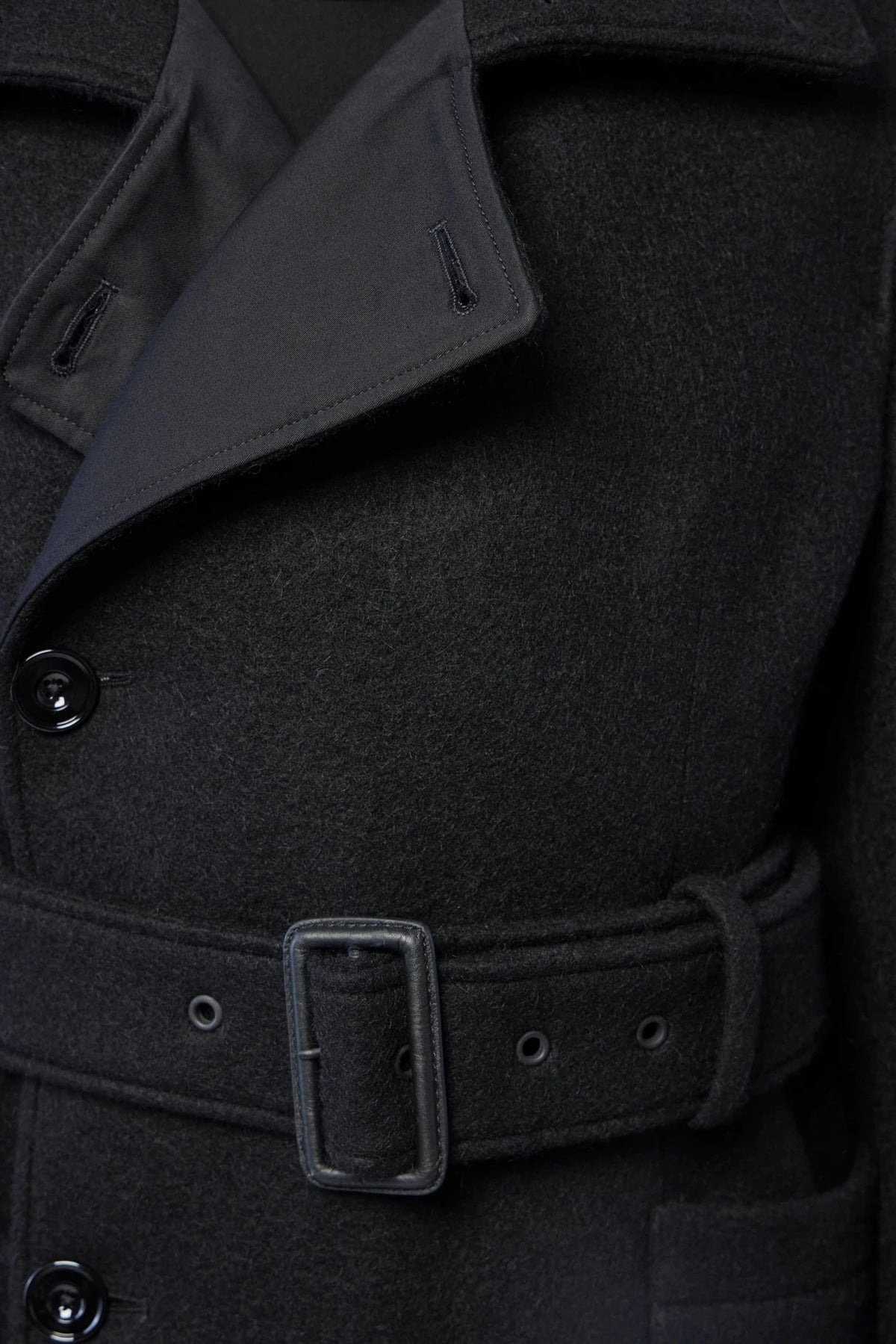 Lemaire - Shaped Wrap Coat - LABELS