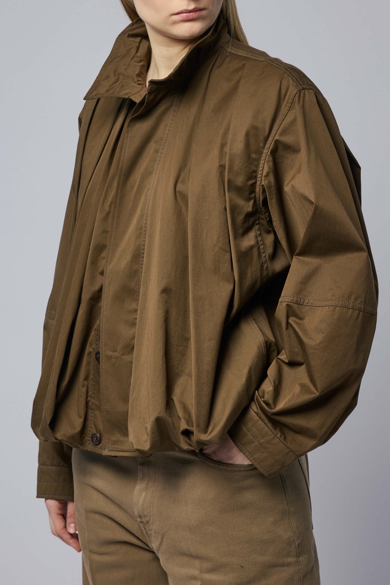 Soft Pleated Blouson – LABELS