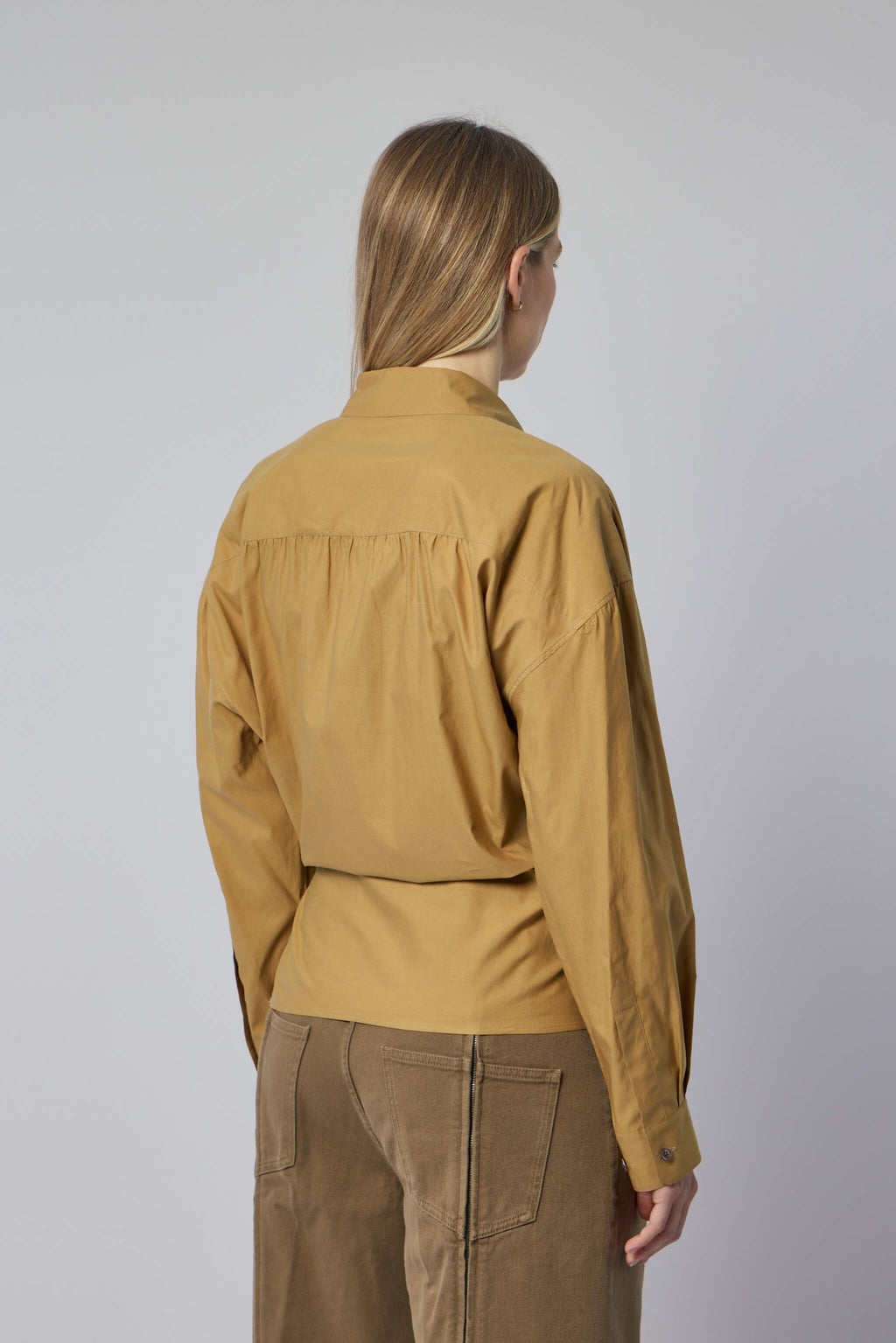 Lemaire - Straight Collar Twisted Shirt - LABELS