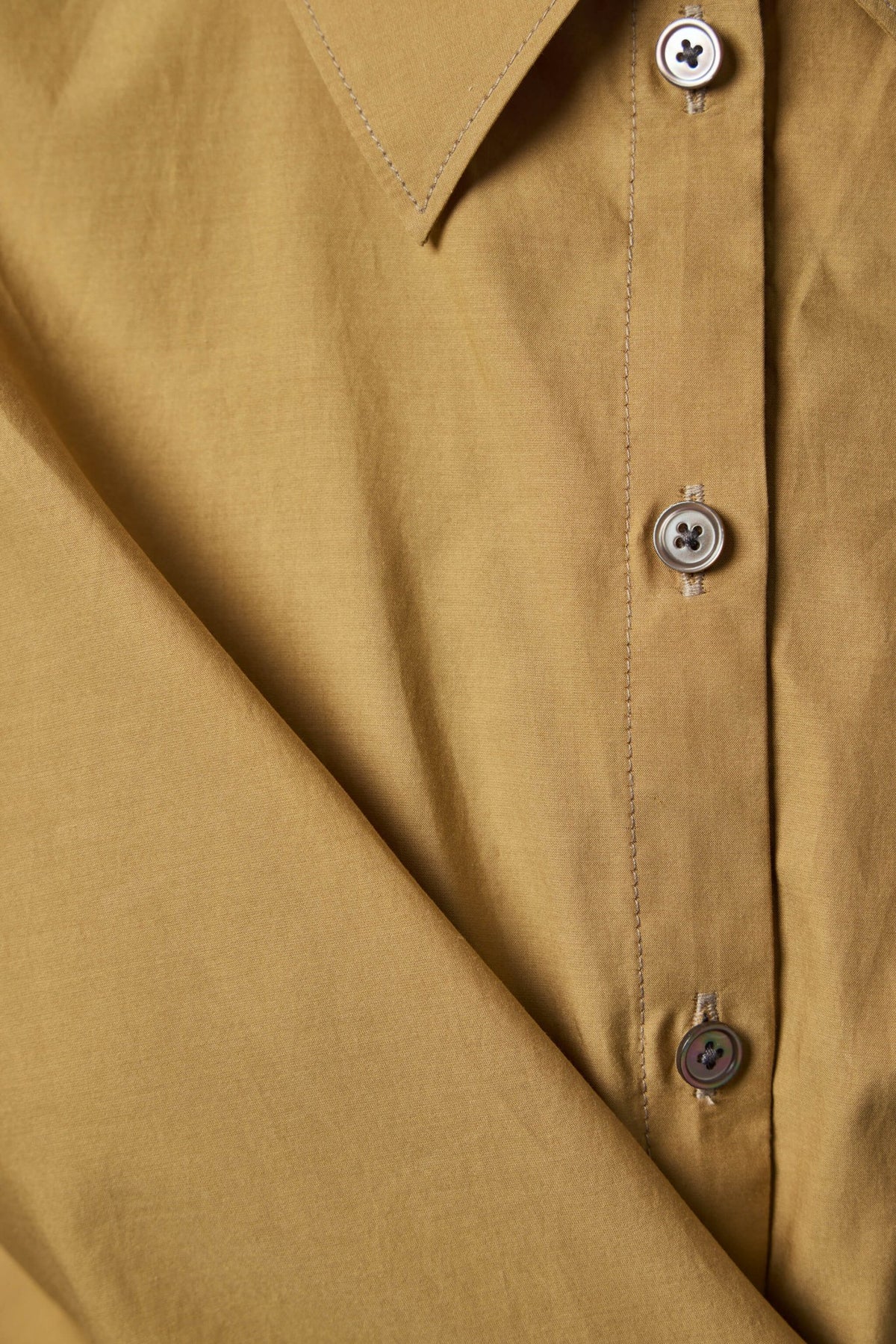 Lemaire - Straight Collar Twisted Shirt - LABELS