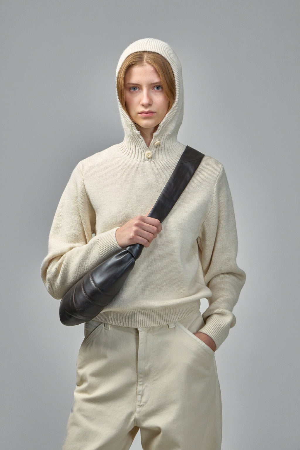 Lemaire - Sweater With Hood - LABELS
