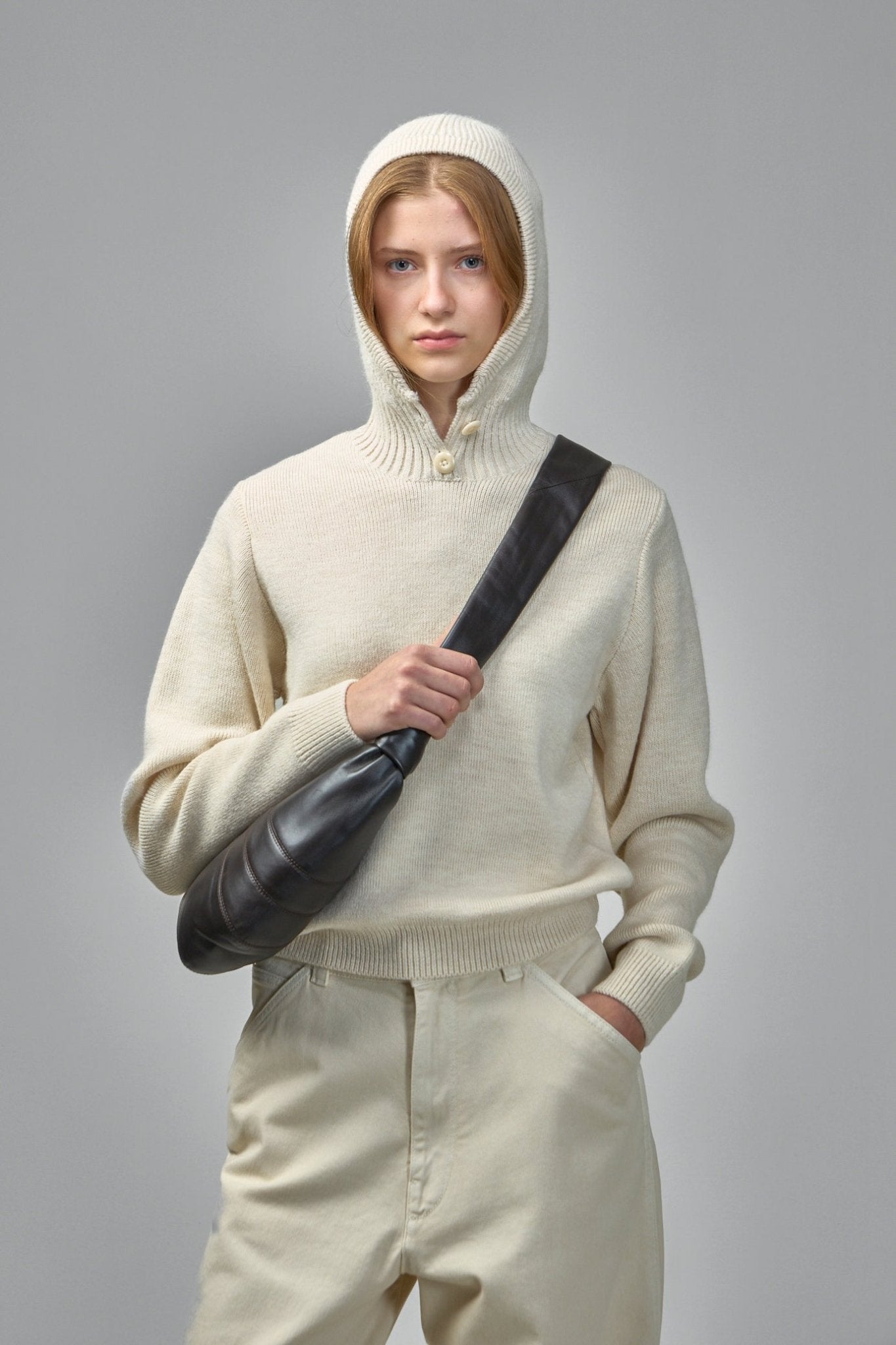 Lemaire - Sweater With Hood - LABELS