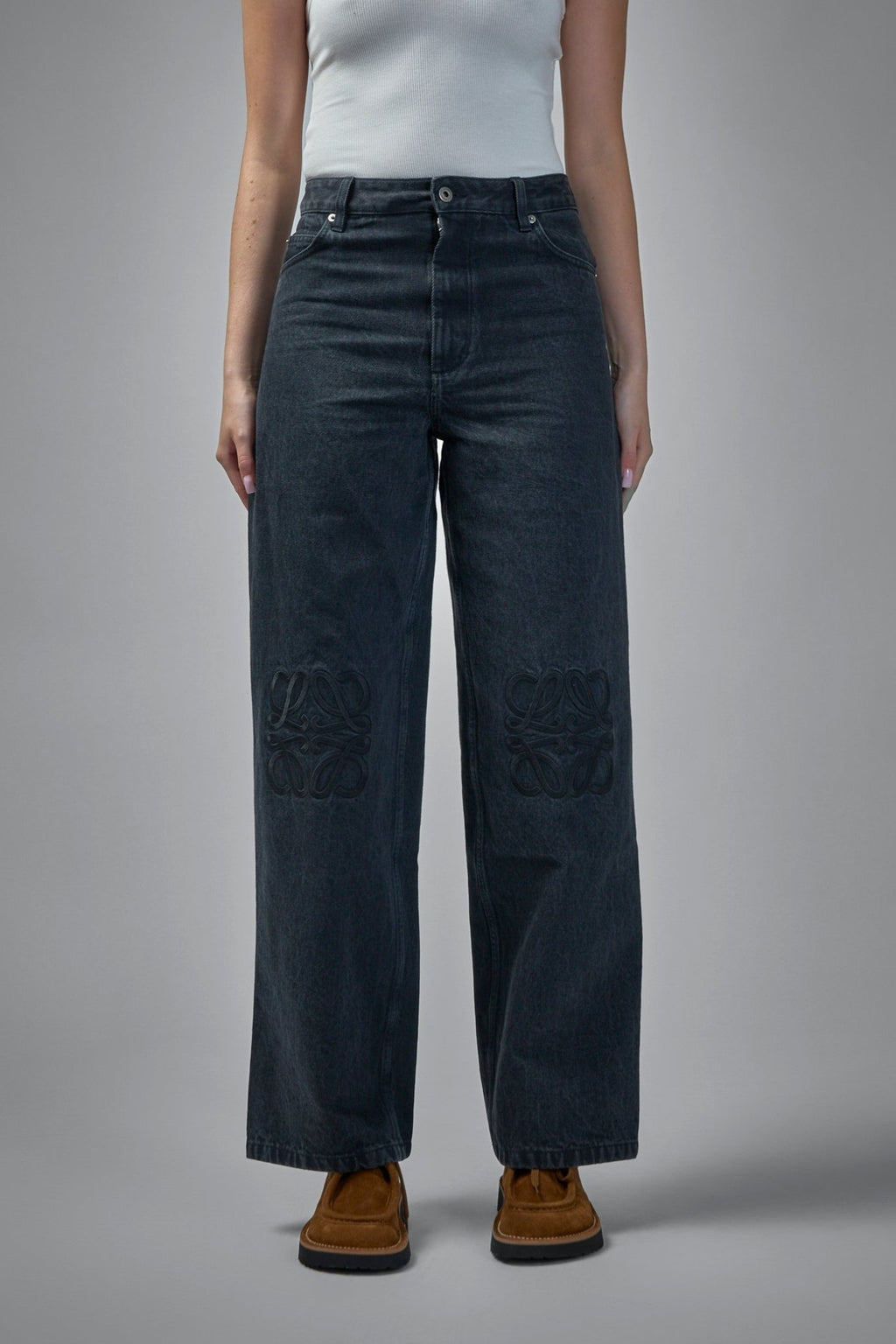 Loewe - Anagram Baggy Jeans - LABELS