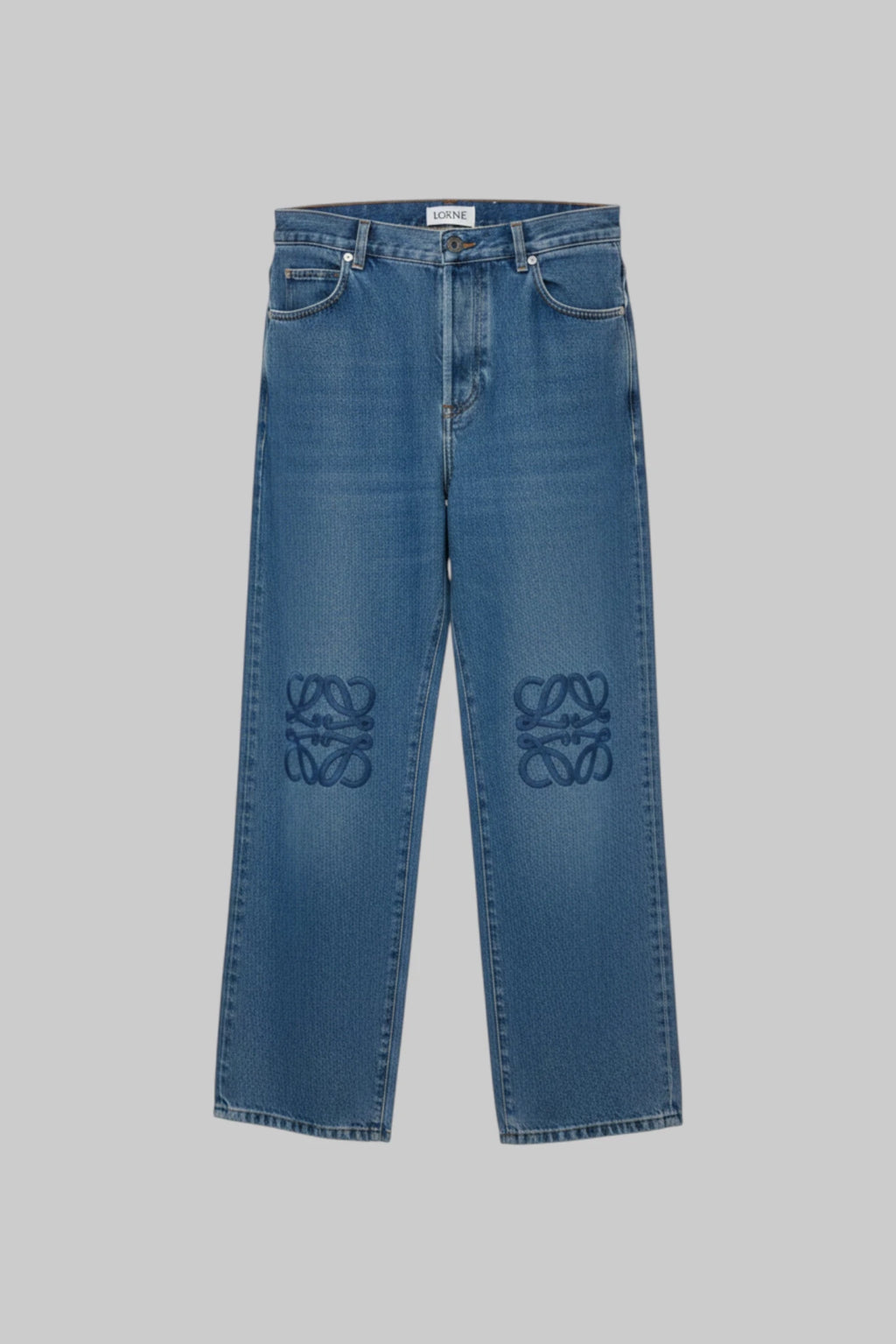 Loewe - Anagram Baggy Jeans - LABELS