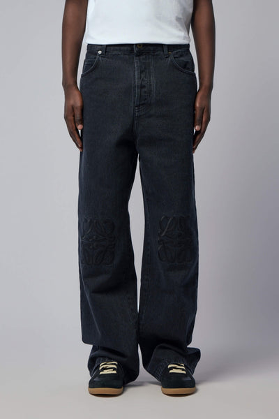 Anagram Baggy Jeans in Denim