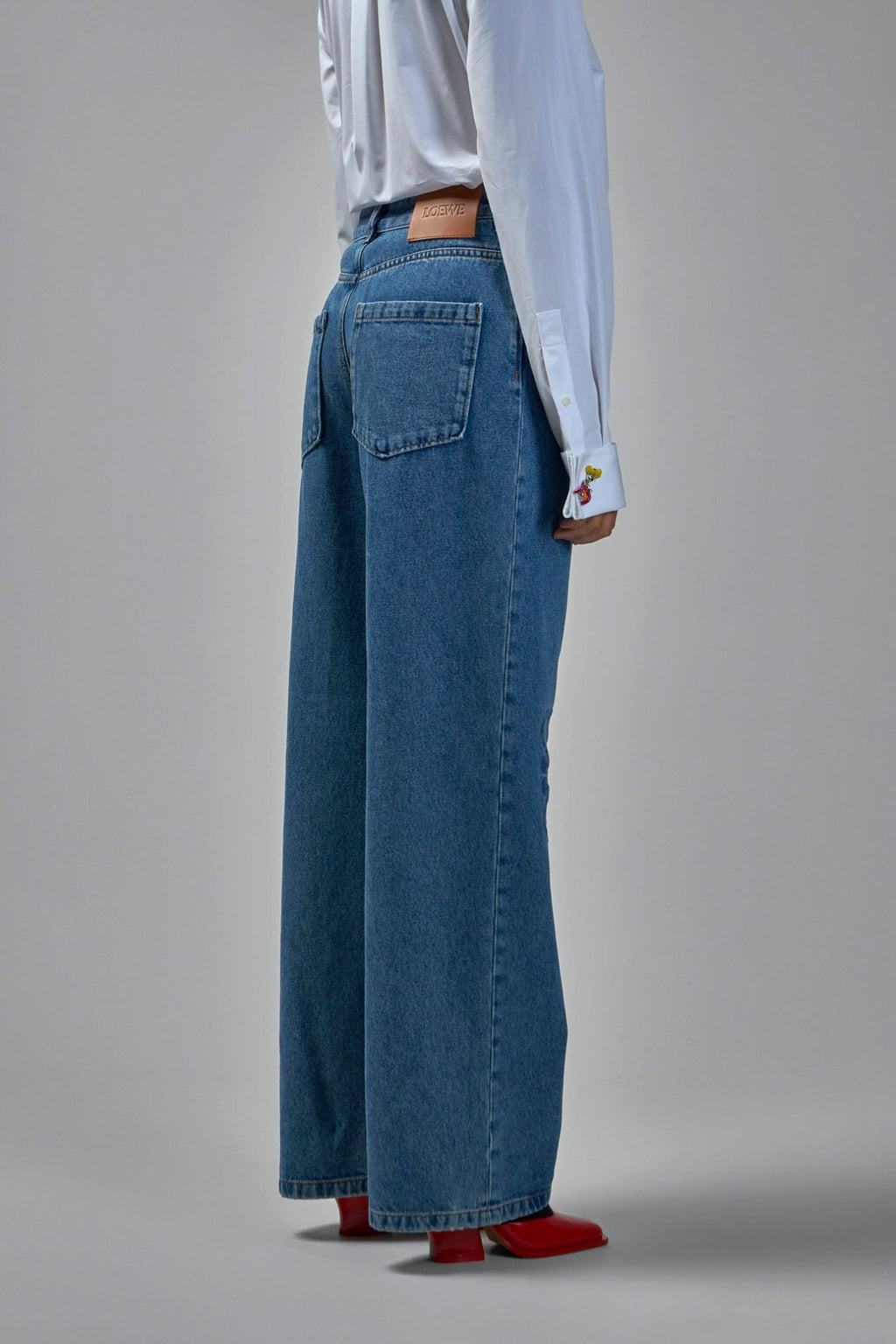 Loewe - Anagram Baggy Jeans - LABELS