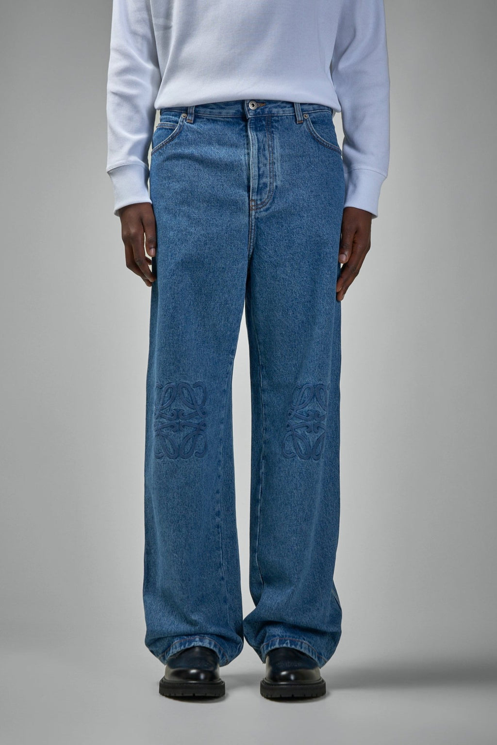 Loewe - Anagram Baggy Jeans - LABELS