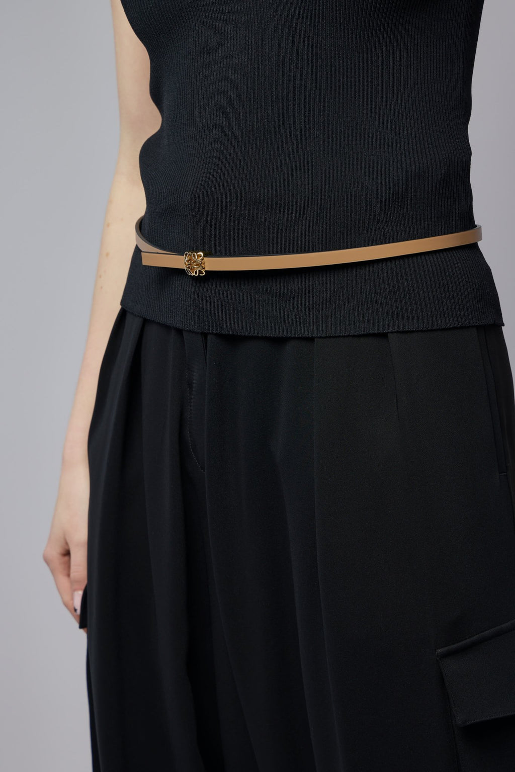 Loewe - Anagram Bombee 1cm Belt - LABELS